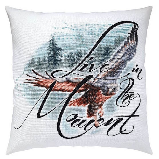 Live in the Moment Counted cross Stitch Kit
